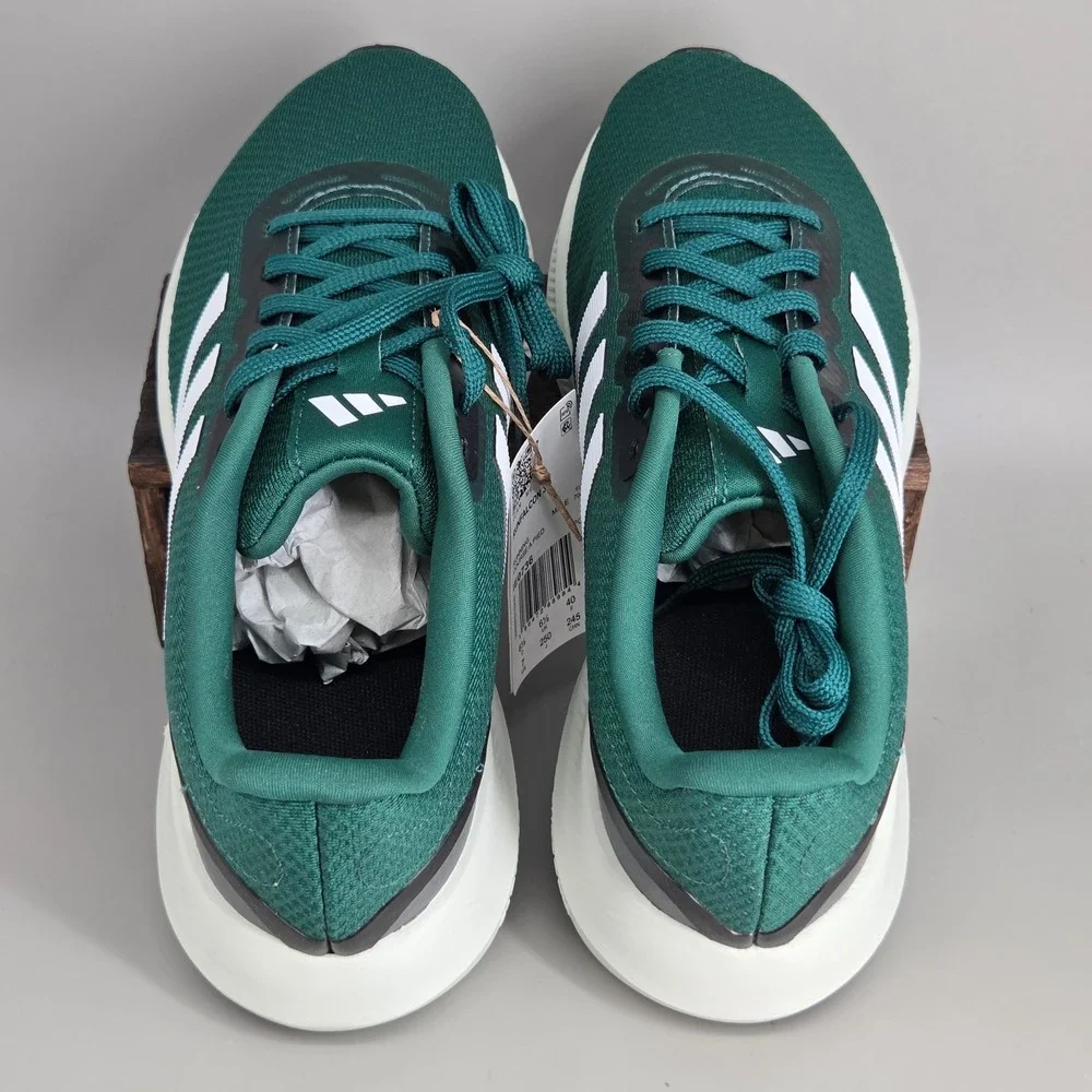 Adidas Runfalcon 3.0 Running Shoes Mens 7 Green Cloudfoam Athletic Sneakers